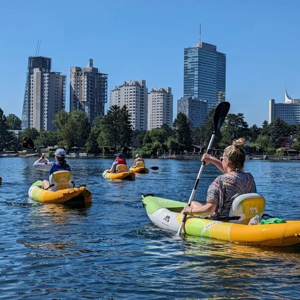 kayaking vienna